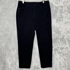 Talbots Pants Womens 12P Petites Stretch Straight Leg Comfort Spandex Casual